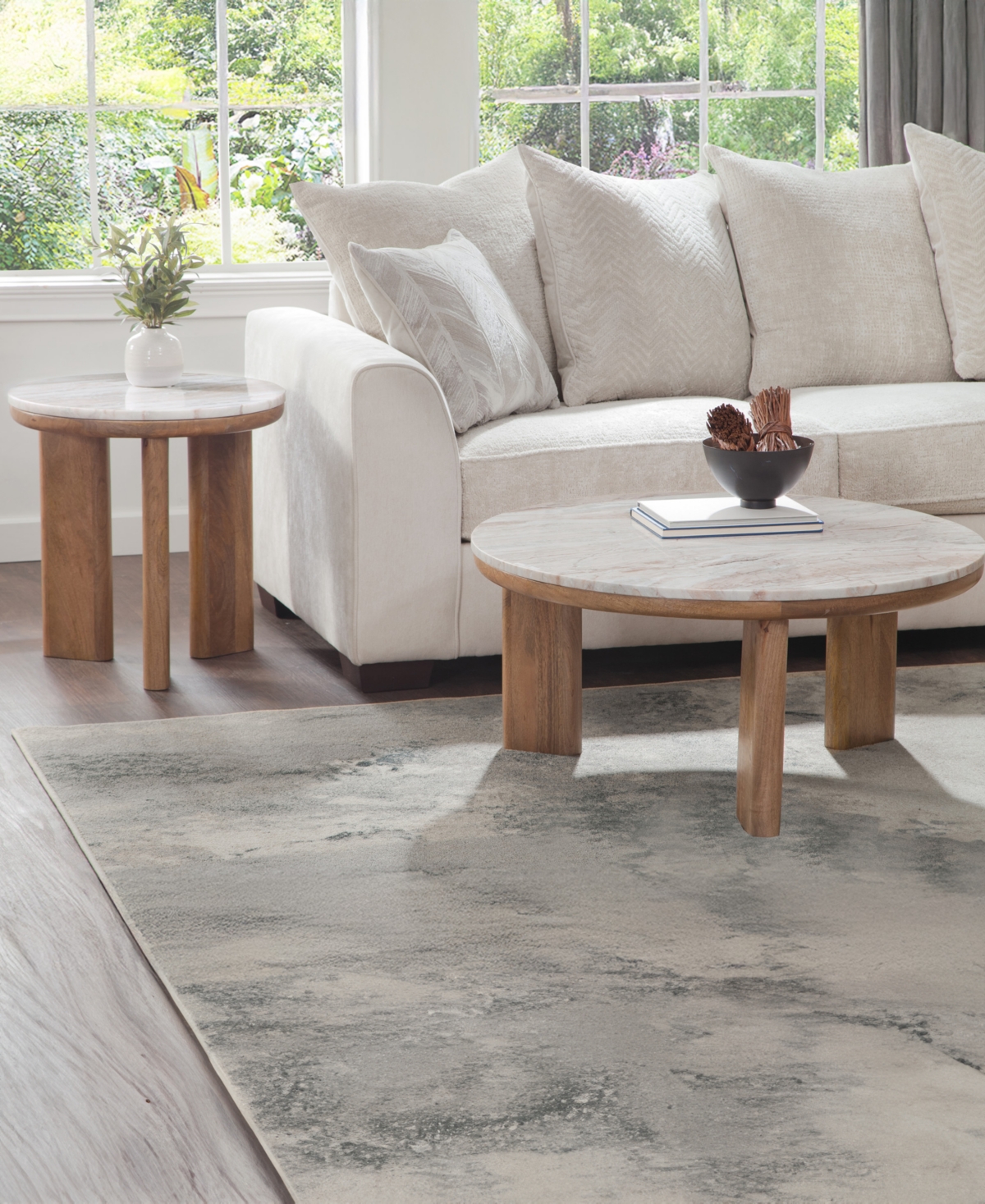 Furniture Layla 2-Pc. Set Coffee and End Table