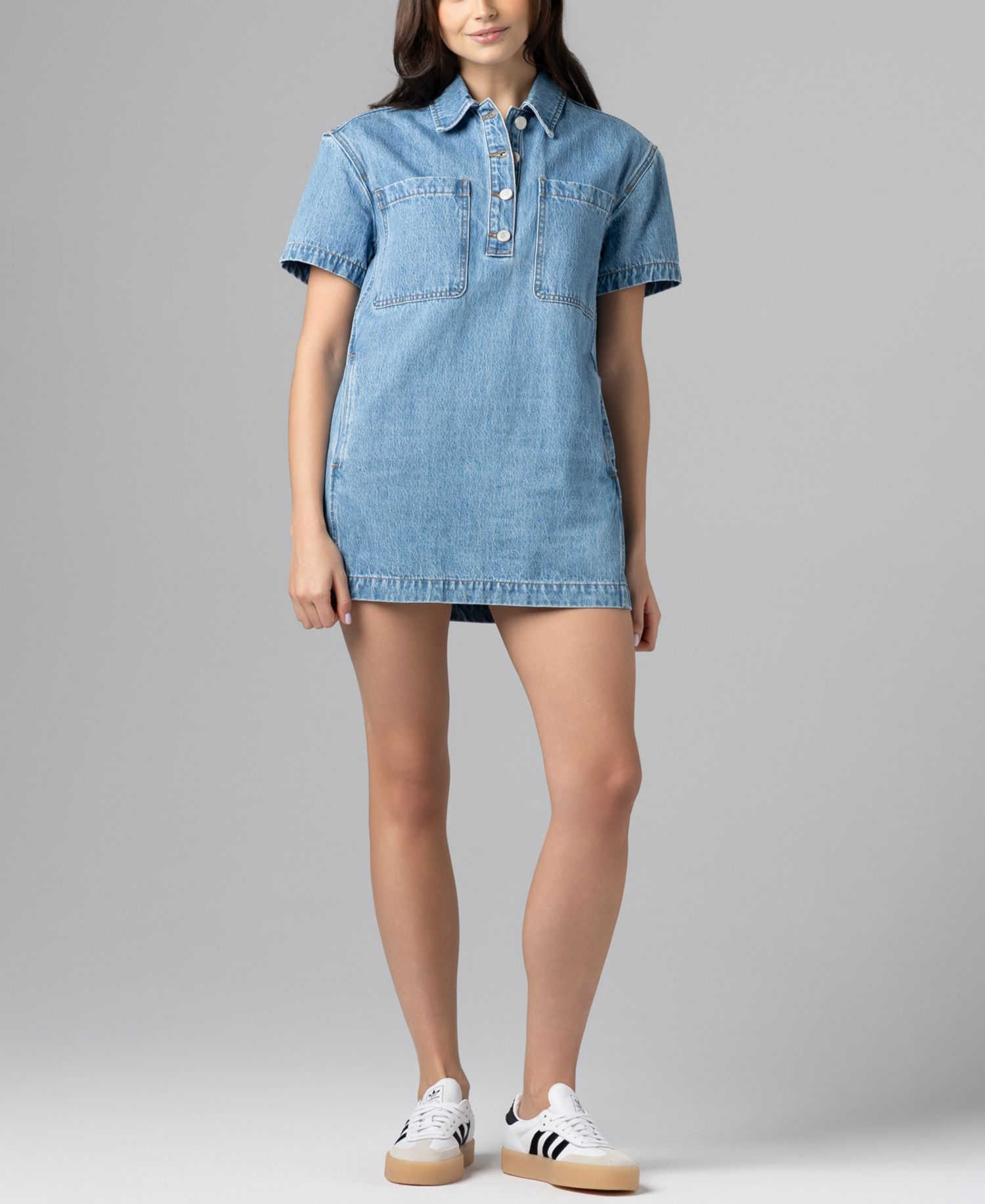 Women's Denim Shift Dress