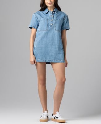BLANK NYC Women's Denim Shift Dress - Macy's