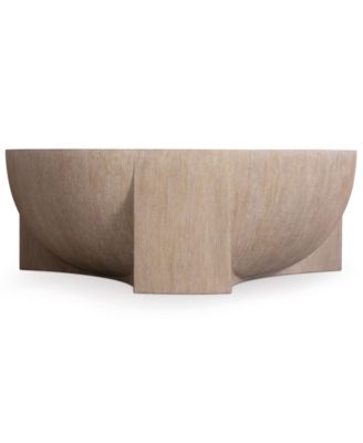 Loggia 17" Wood Scalloped Coffee Table