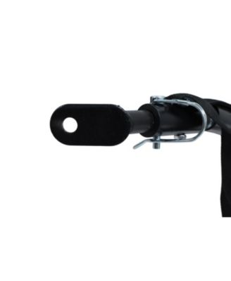 Black+Orange Outdoor Heavy Duty Collapsible Kitten Bike Trailer