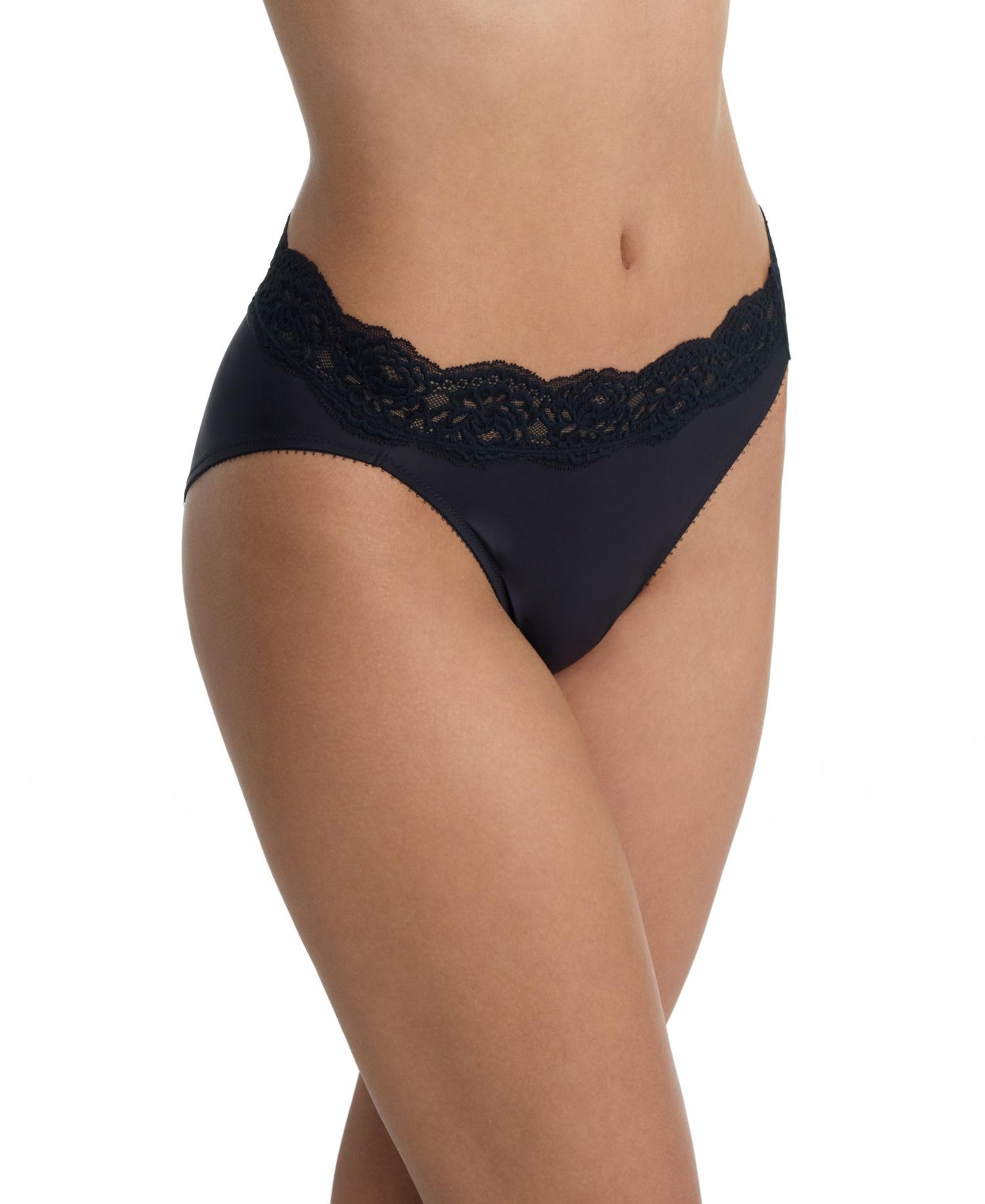 Women's Divine Lace Trim French Cut Brief