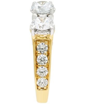 Diamond 3-Stone Ring (3 ct. t.w.) in 14k Gold