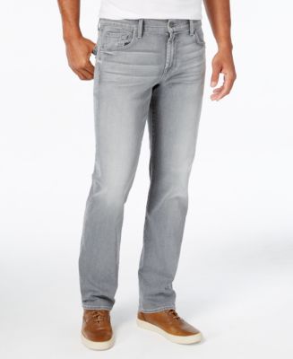 7 For All Mankind Men's Luxe Performance Dispatch Gray Jeans - Jeans ...