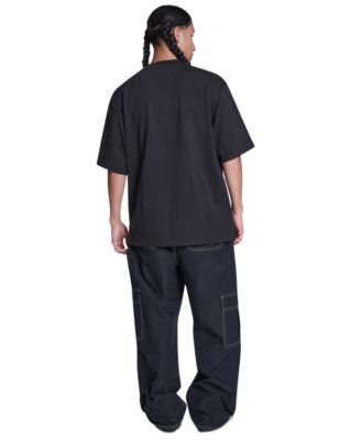 Men's Short-Sleeve Mock-Neck T-Shirt