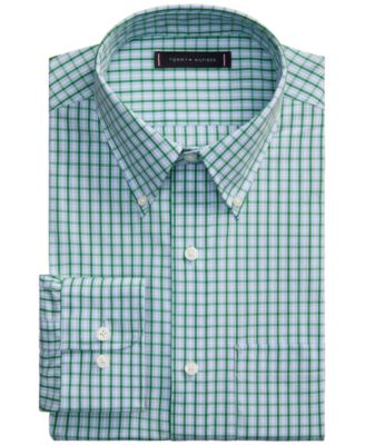 Men's Multi Plaid Long-Sleeve Dress Shirt