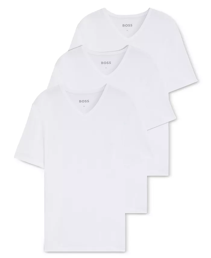 Men's 3-Pack Classic Solid V-Neck T-Shirts - thumbnail 6