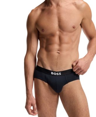 Men's Boss One Hip Briefs Underwear, 3-Pack Set