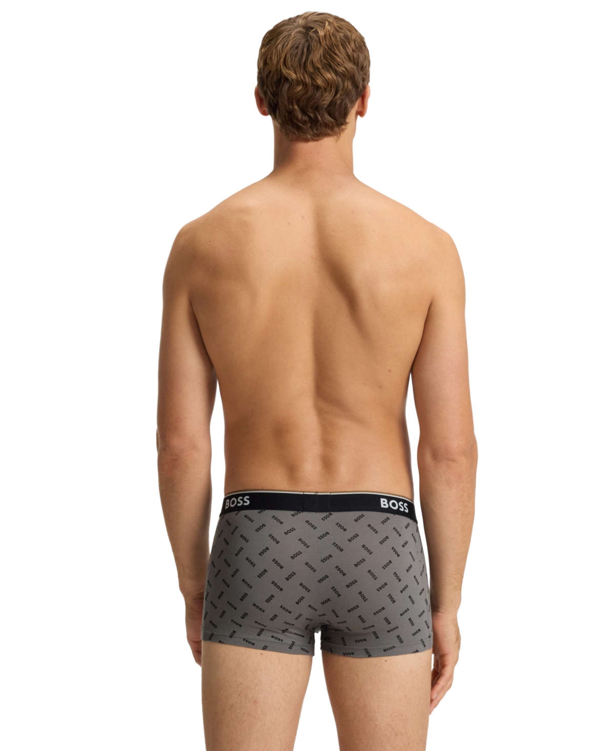 Hugo Boss Men's Power Trunk Underwear, 3-Pack Set