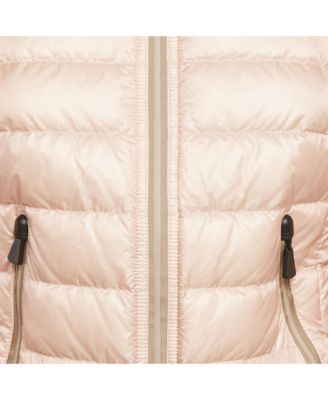 Women's Grenoble Light Orange Nylon Day-Namic Down Jacket