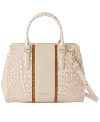 Large Finley Leather Satchel Handbag