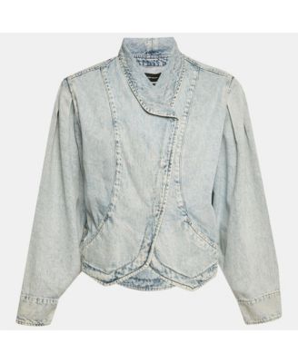 Women's Blue Denim Crossover Pauline Jacket