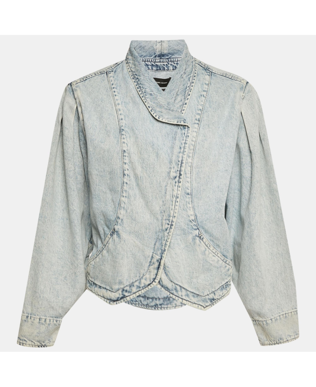 Pre-Owned Isabel Marant Women's Blue Denim Crossover Pauline Jacket