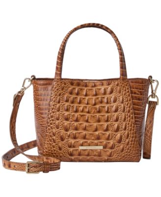 Mona Small Leather Tote Bag