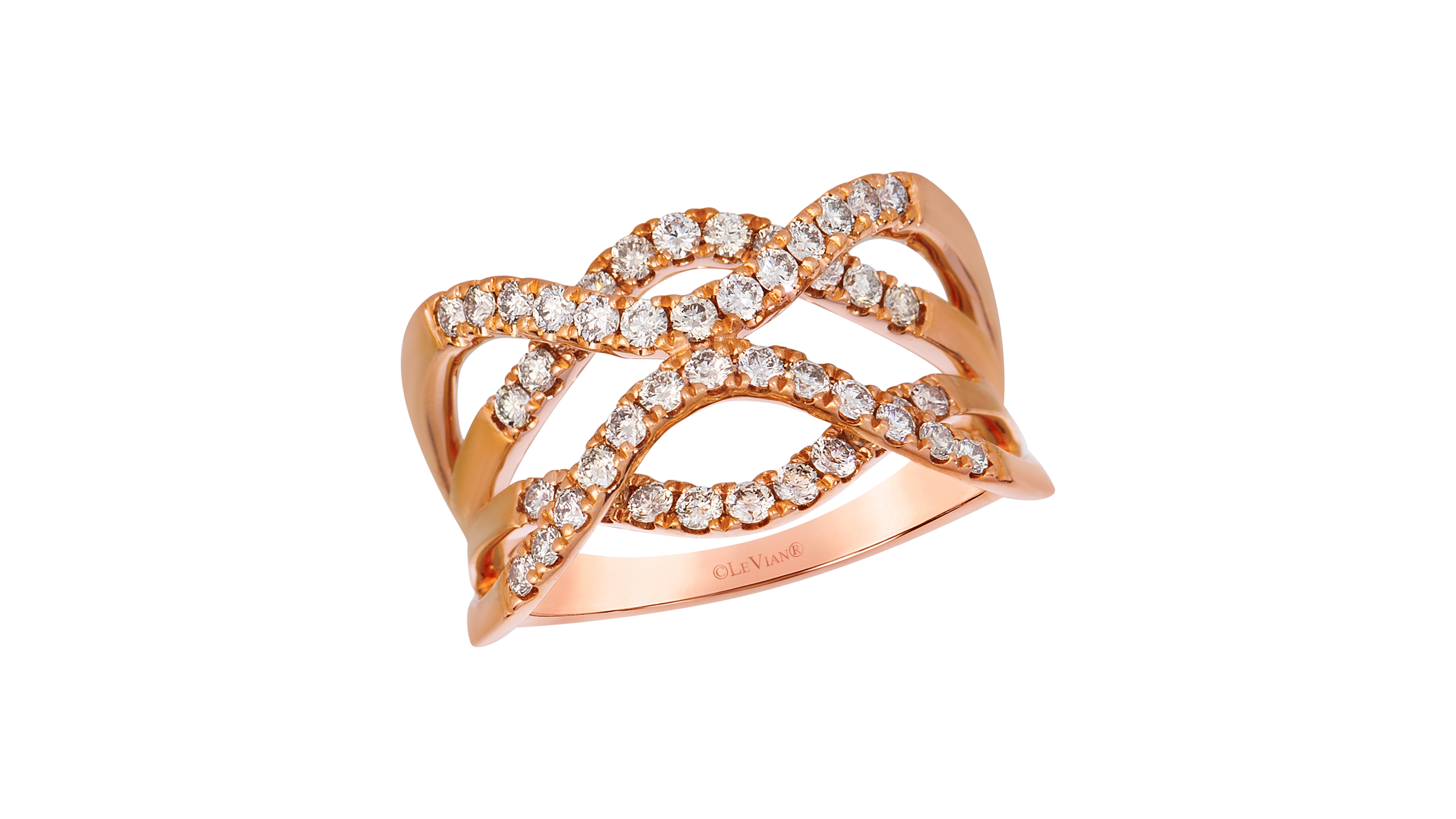 Le Vian Nude Diamonds (0.93 ct. t.w.) Ring in 14k Strawberry Gold