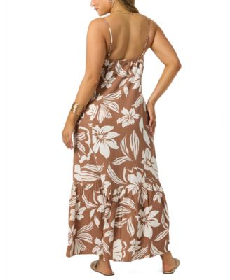 Women's Tasmin Floral Sweetheart Neck Maxi Dress