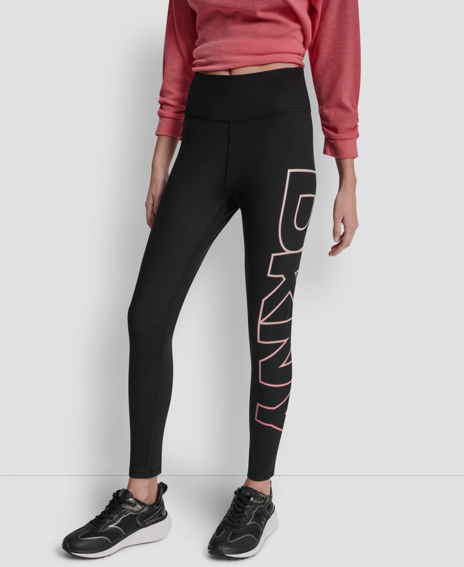 Women’s Ombre Logo High-Waist Tights