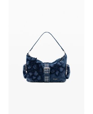Women's Medium denim floral bag