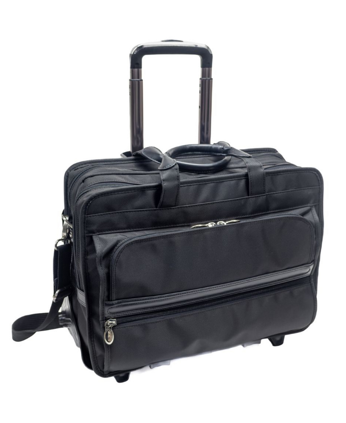 McKlein Franklin 18" Patented Detachable Wheeled Laptop Briefcase