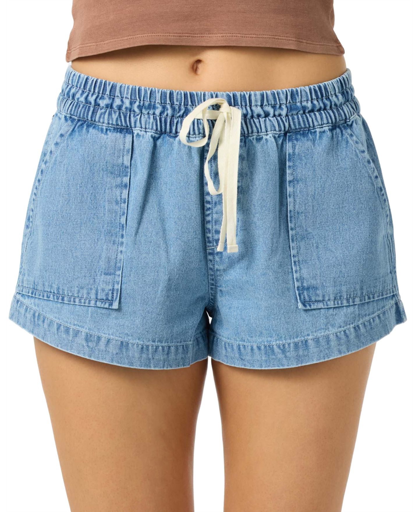 Женские шорты O'Neill Sevie Denim Shorts, цвет: Drifter — фото 1