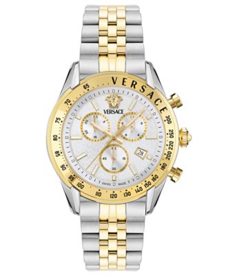 Men's Chrono Master Two-Tone Stainless Steel Bracelet Watch, 44mm