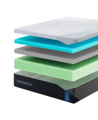 DreamVibe Prestige 14" Medium Firm Tight Top Memory Foam Mattress in a Box, Queen