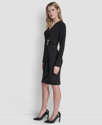 Women's V-Neck Wrap Dress
