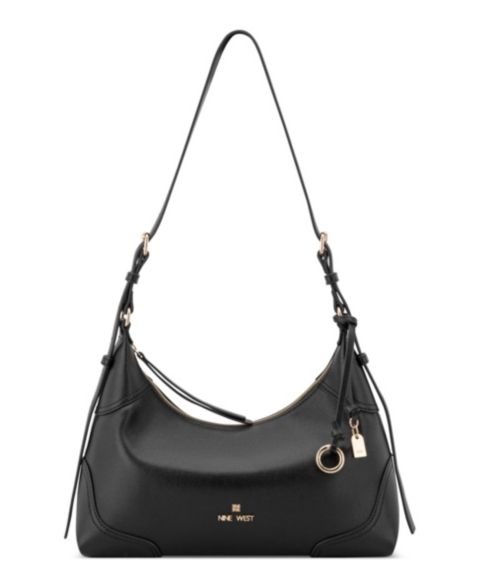 Женская сумка Nine West Allie Convertible Medium Shoulder, цвет: Чёрный