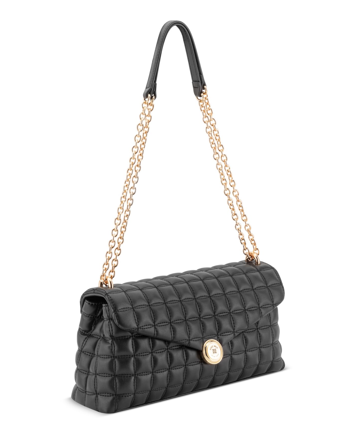 Женская сумка Nine West Wrenly Convertible Medium Crossbody, цвет: Чёрный — фото 3