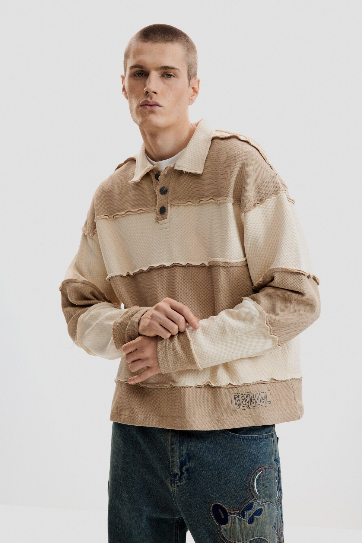 Desigual Men's Striped t-shirt