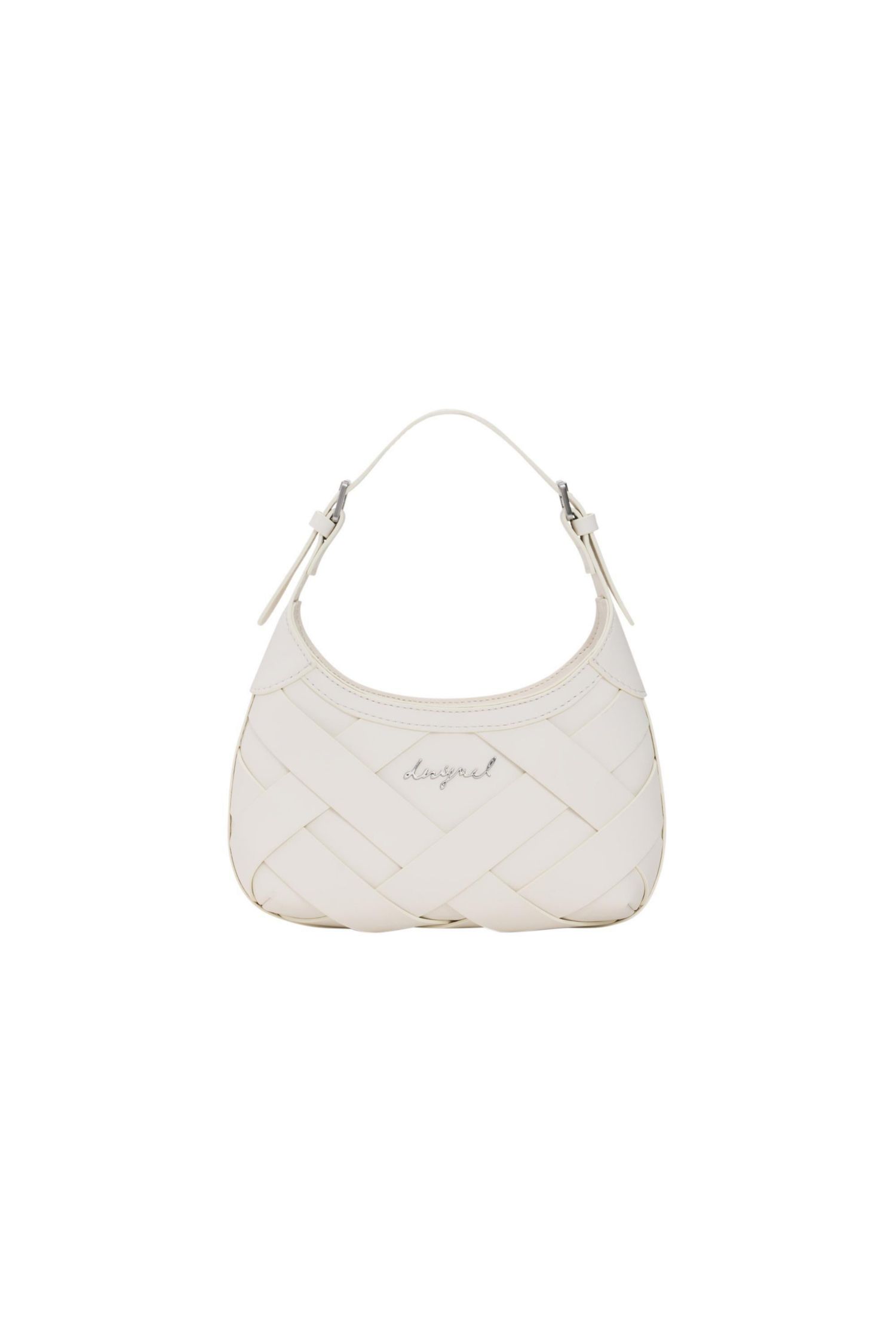 Women's Small braided logo bag