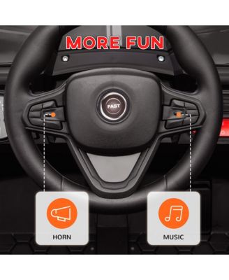 Kids 12V Electric Ride On Car with Dual Motors Parent Remote Control and Suspension for Ages 3 to 6