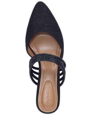 Women's Gennesis Metallic Closed Evening Mule Pumps