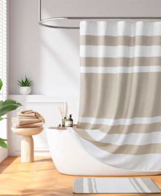 Spa Waffle 3M-Scotchgard™ Shower Curtain, 72" x  72"