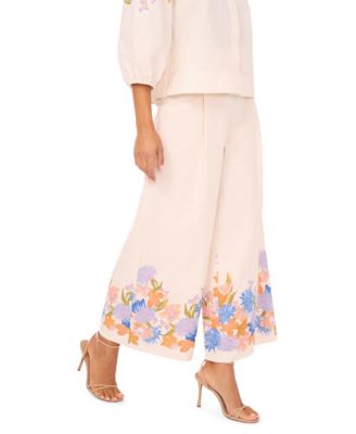 Women's Wide Leg Pleated Pants
