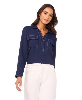 Women's Collared Neck Blouse