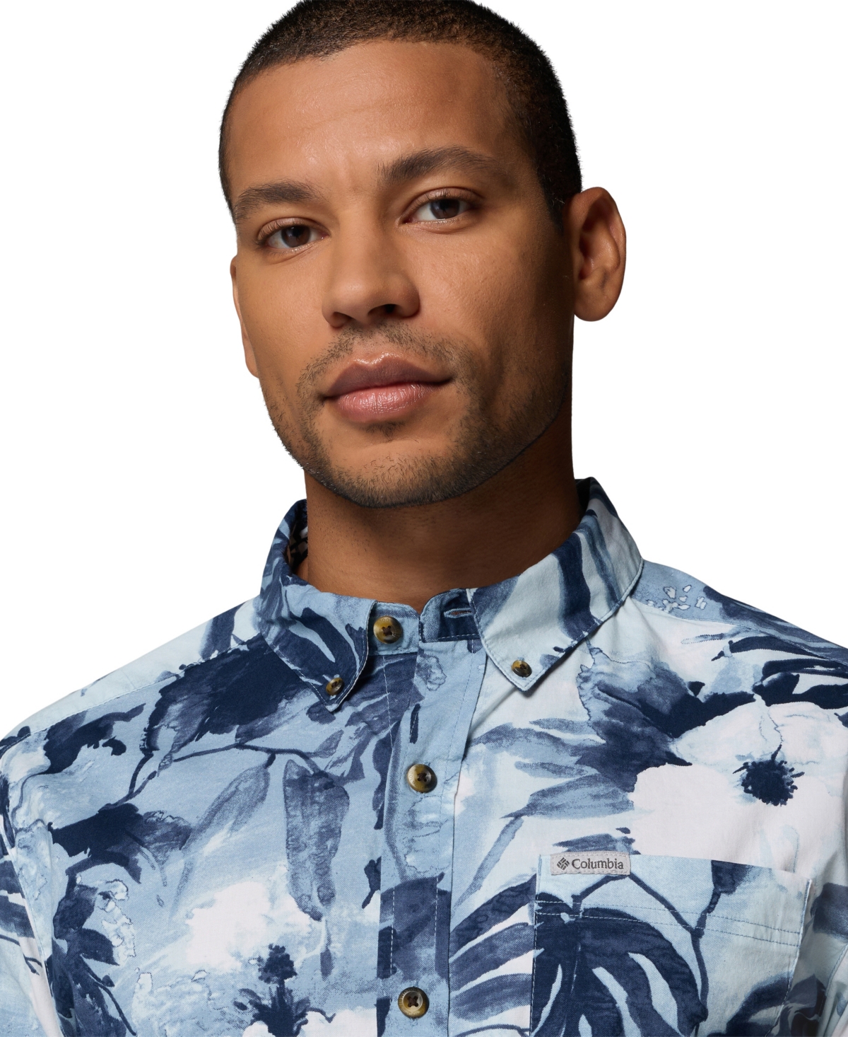 Columbia Men's Rapid Rivers Printed Short Sleeve Shirt