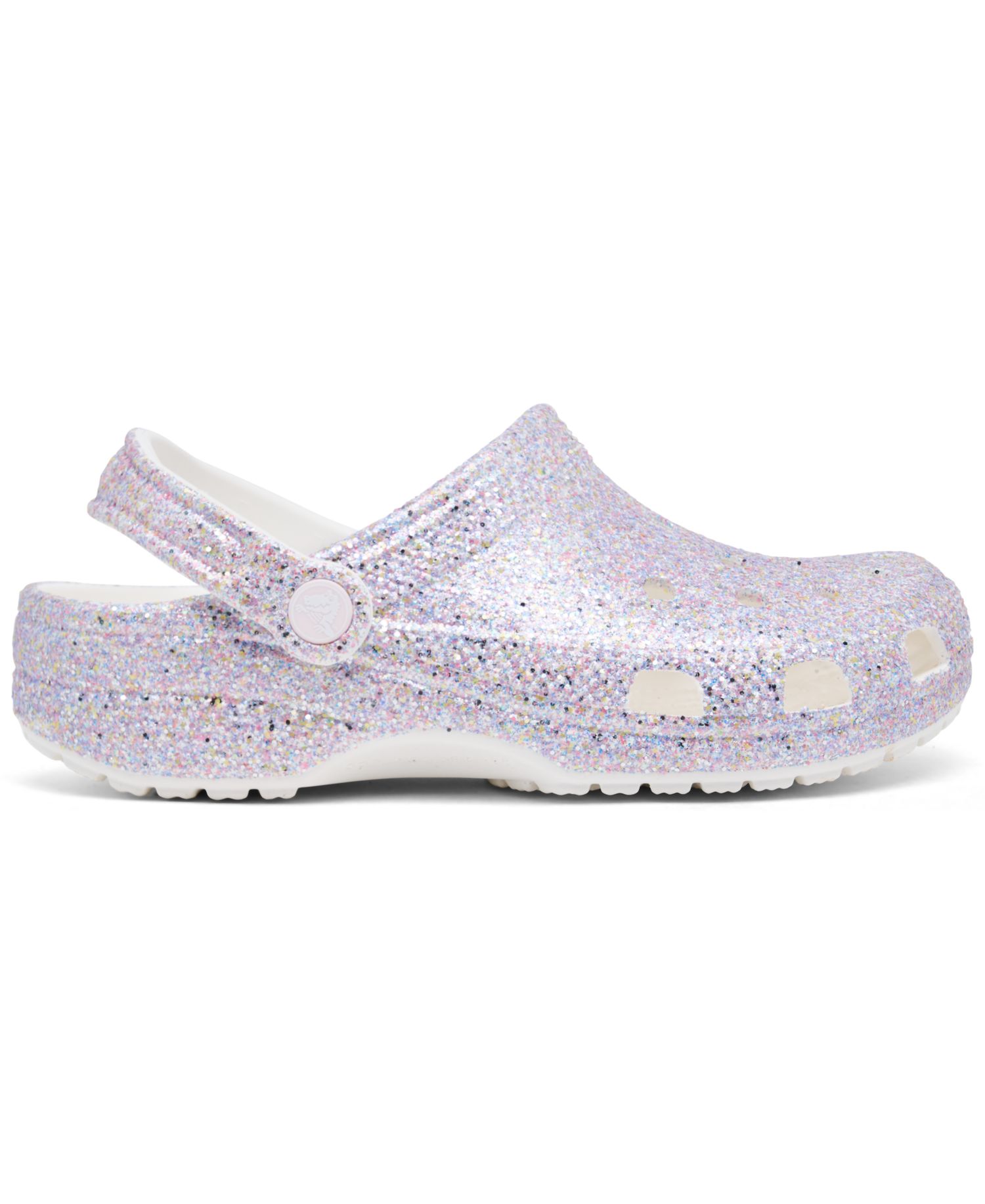 Big Girls Glitter Classic Clogs from Finish Line