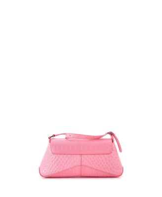 Small XX Flap Street Shoulder Bag Embossed Leather