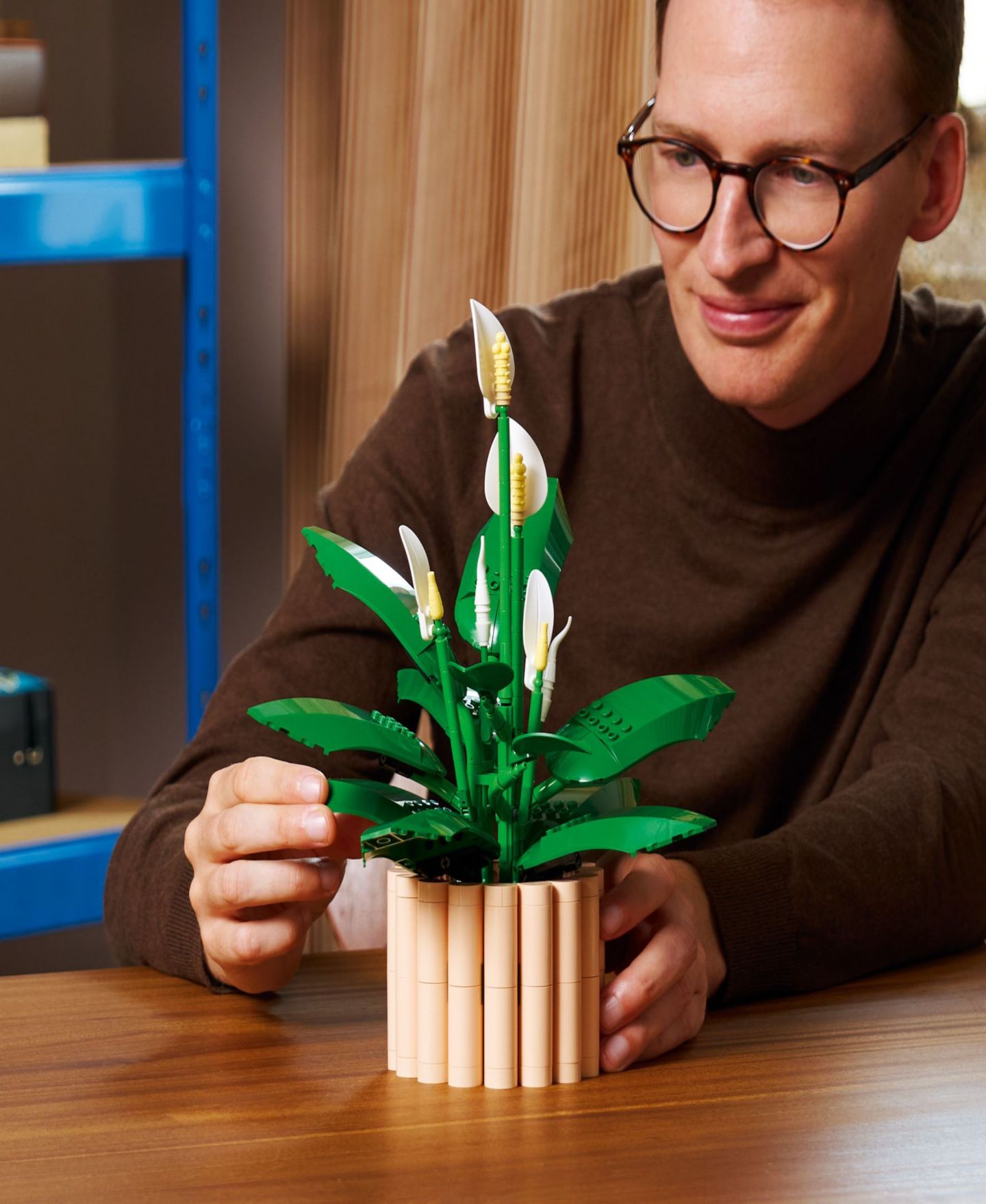 Детский конструктор LEGO® Botanicals Peace Lily Flower Building Set 11504, 474 Pieces — фото 3