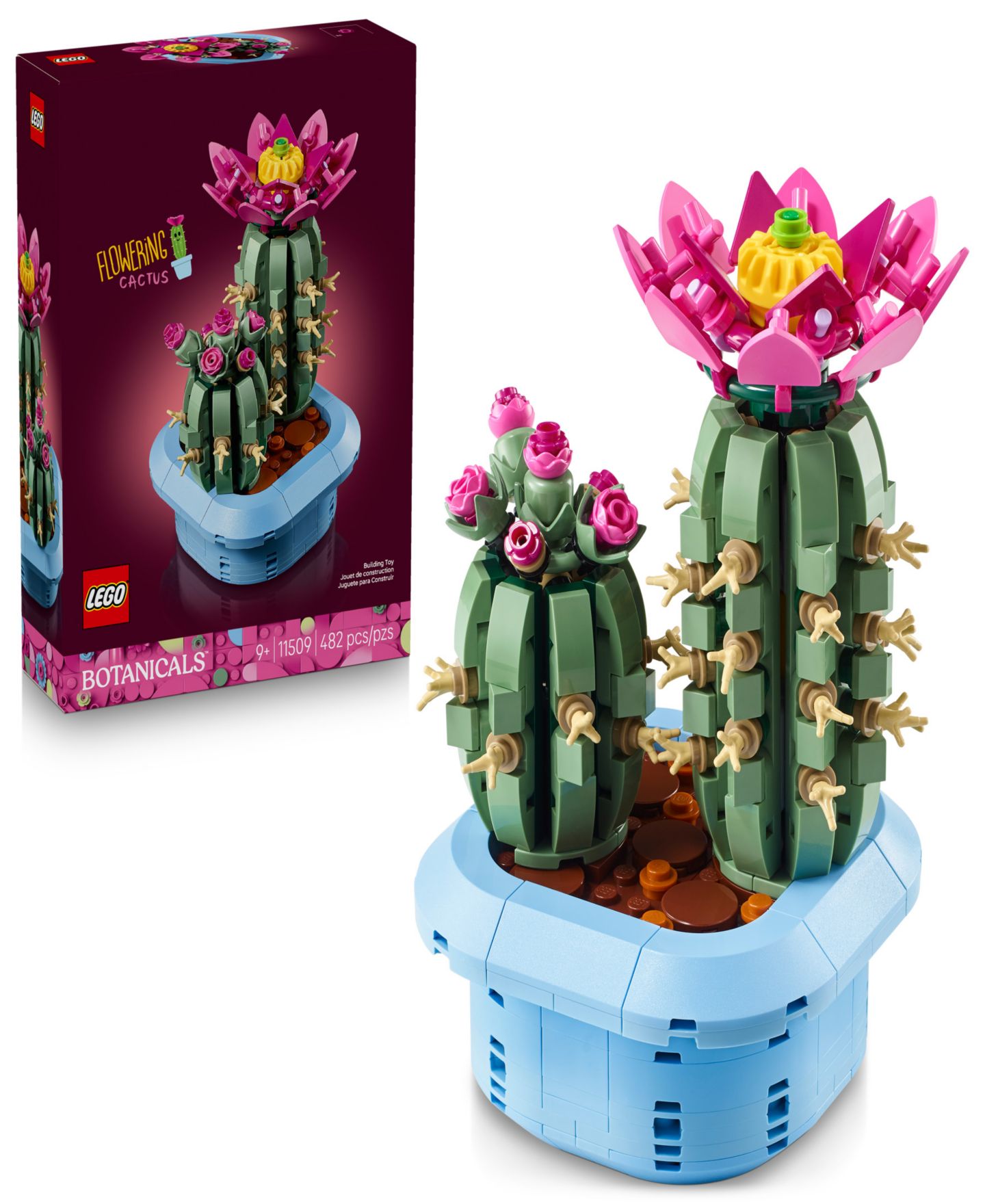 LEGO® Конструктор LEGO Botanicals Flowering Cactus 11509, 482 детали — фото 1