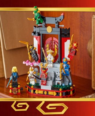 NINJAGO Ninja Character Display 15th Anniversary Building Set 71866, 447 Pieces