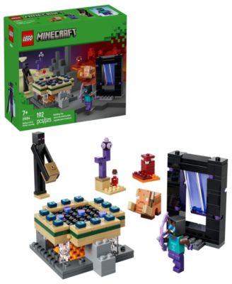 Minecraft Nether End Portal Journey Building Toy 21584, 192 Pieces