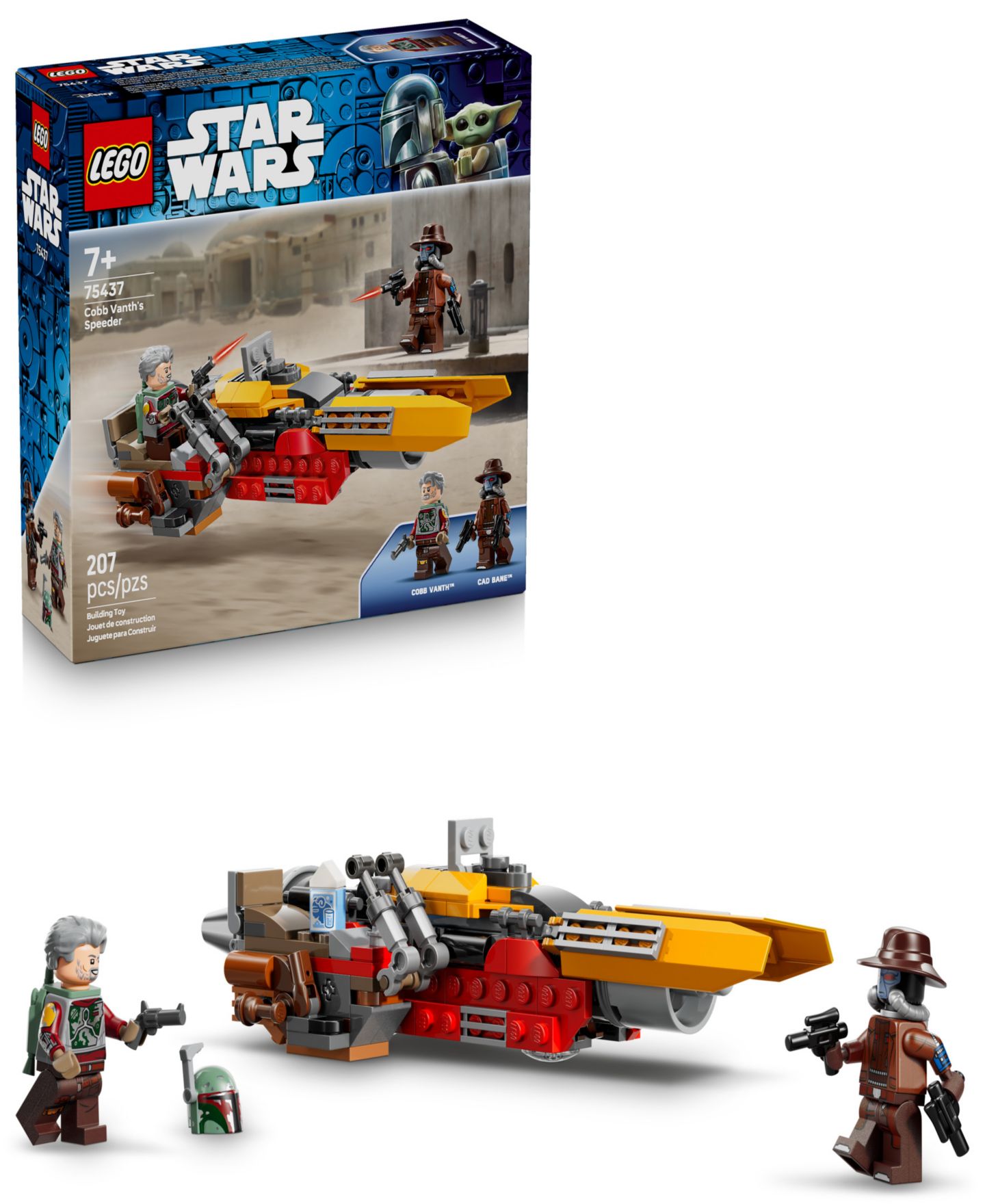 LEGO® Конструктор LEGO Star Wars «Спидер Кобба Вэнта» 75437, 207 деталей — фото 1