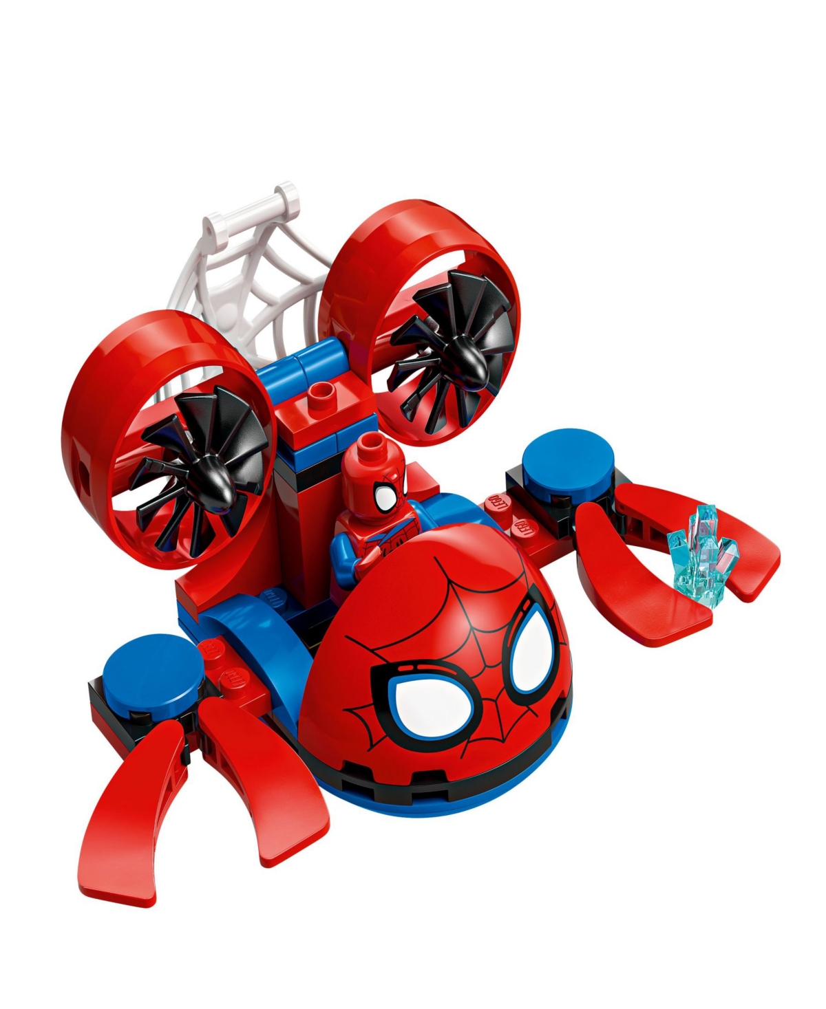 Lego Marvel Spidey And His Amazing Friends Spidey: Underwater Vehicles Building Toy 11207, 154 Pieces