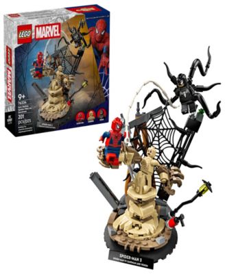 Marvel Epic Battle: Spider-Man vs. Sandman Building Toy 76334, 201 Pieces