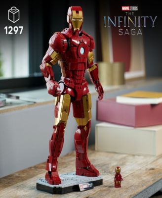 Marvel Iron Man Mark 3 Collectors' Edition Building Set 76344, 1297 Pieces
