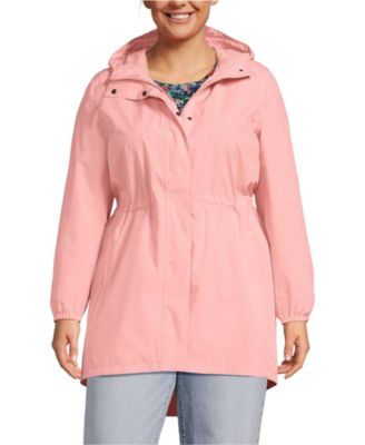 Plus Size Squall Packable Waterproof Raincoat