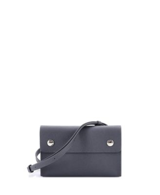 Double Snap Pochette Crossbody Epsom