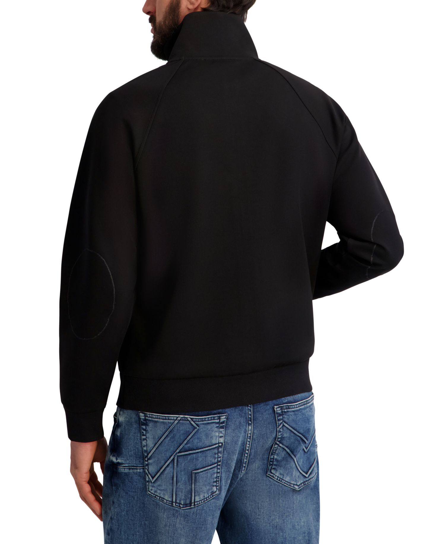 Men's Full-Zip Ponte Track Jacket